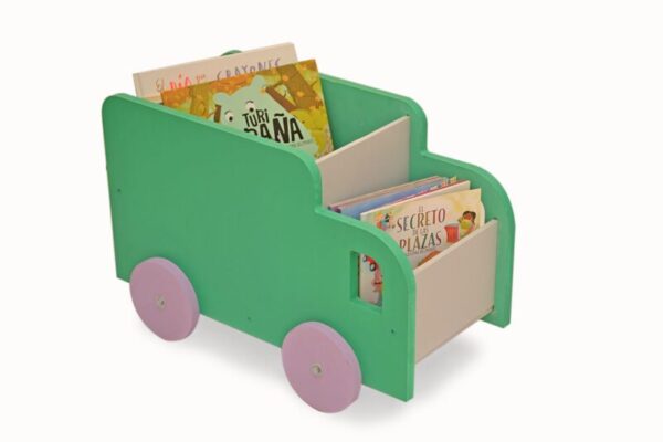 Camioncito Juguetero de Madera