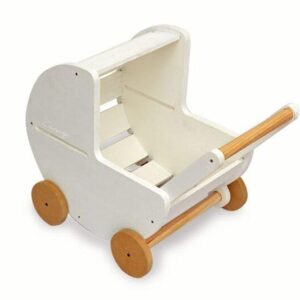 Carrito de Muñecas de Madera
