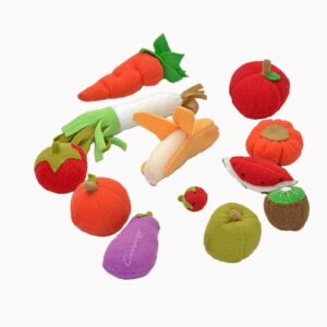 Frutas y Verduras de Tela