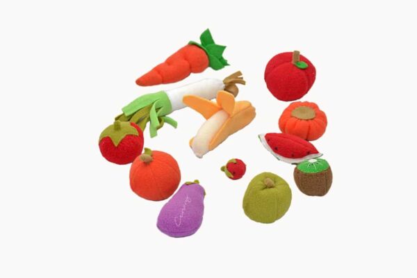 Frutas y Verduras de Tela