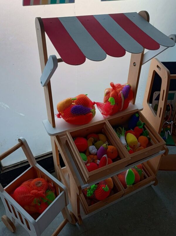 Combo Puestito + Carrito + Pack de Frutas - Imagen 2