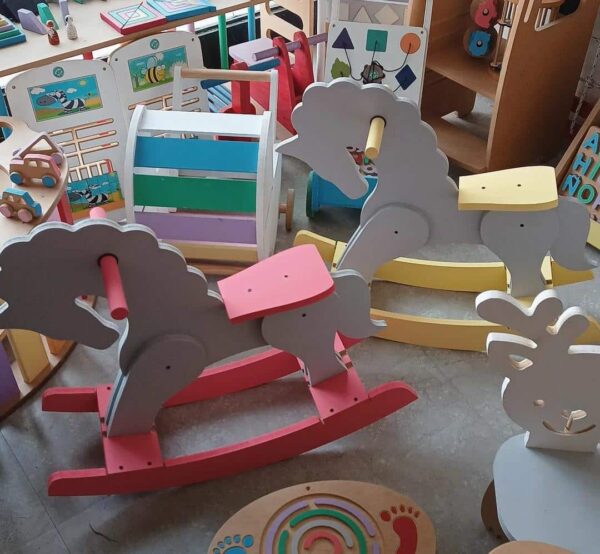 Caballito Mecedor de Madera