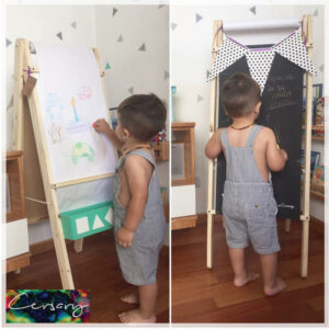 Pizarra Infantil 3 en 1