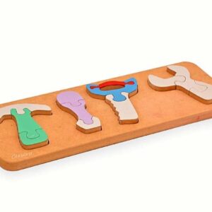 Puzzle Tablero de Herramientas de Encastre