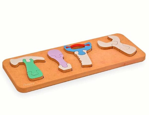 Puzzle Tablero de Herramientas de Encastre