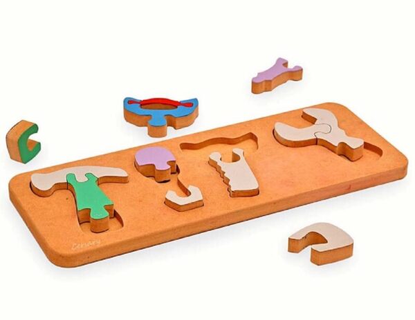 Puzzle Tablero de Herramientas de Encastre - Imagen 2