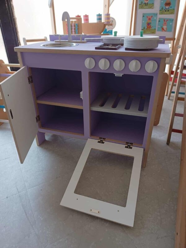 Cocinita de Madera de Juguete - Imagen 3